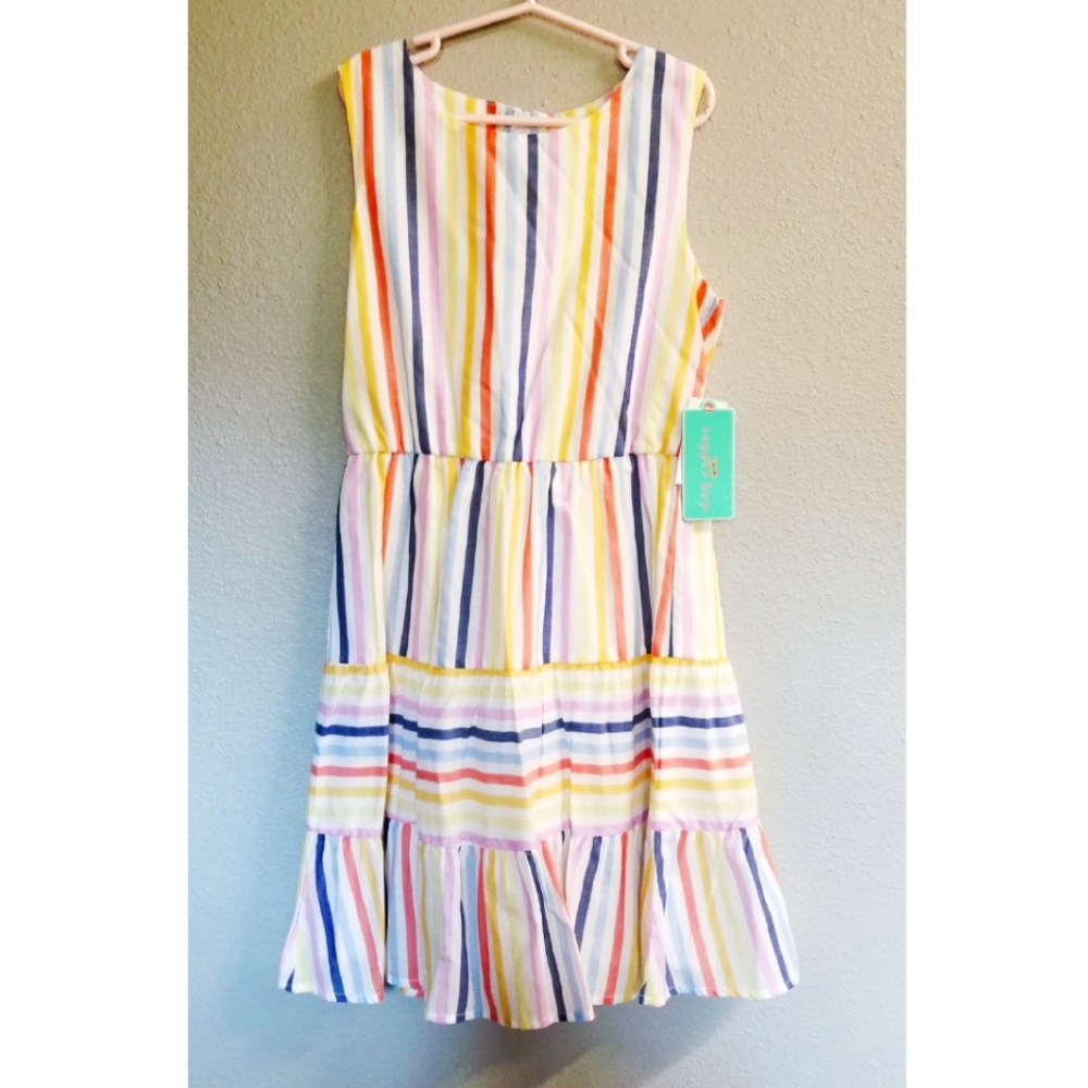 New! Copper Key Sleeveless Dress